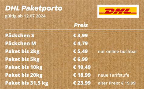 paketpreise dhl.